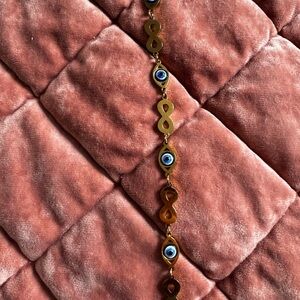 Gold Evil Eye Bracelet